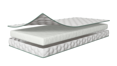 Ортопедичний матрац Coazy Sleep Quartz 80x190 см