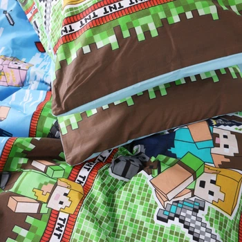 Наволочка MirSon 17-0571&nbsp;-&nbsp;1&nbsp;Minecraft&nbsp;War Бязь&nbsp;50х70 см (2200008769857)