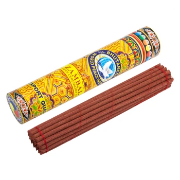 Благовония Бутанские Bhutaness World Incenses Zambala 20.5x4x4 см Желтый (26840)