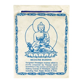 Благовония Gangchen Тибетские Порошковые Санг Medicine Budda 45 г 14x10.5x1 см (26807)