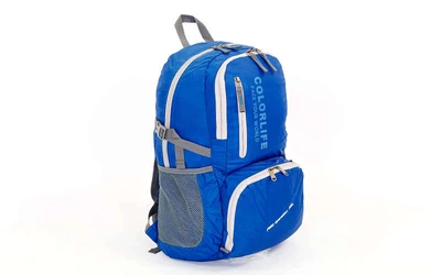 Рюкзак спортивний planeta-sport V-35л COLOR LIFE 1554 46х30х17см Синій
