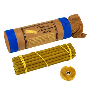 Благовония тибетские BA Сандал Tibetan Sandalwood 13x4x4 см Светло-коричневый (04043)