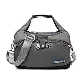 Сумка женская Лео Italian Bags Светло-серый 29х12х19 см (id_677)
