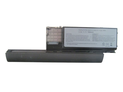 Батарея для ноутбука Dell Latitude D620 PC764, 7800 mAh, 9cell, 11.1V, Li-ion, чорно-сіра,