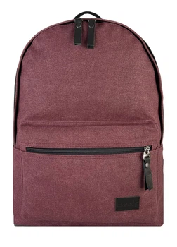 Рюкзак Exodus Leather Canvas R1403EX101 28х38х11 см Бордовий (hub_9fn6p9)