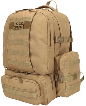 Рюкзак тактичний Kombat UK Expedition Pack 50 L Койот (KB-EP50-COY)