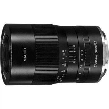 Объектив 7Artisans 60mm f/2.8 Macro для Nikon Z, Микро, Черный