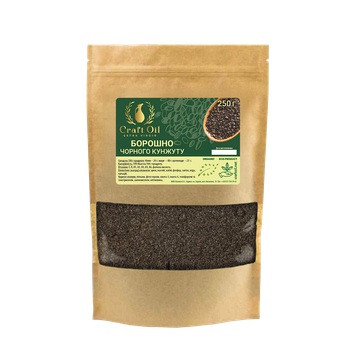 Мука черного кунжута Craft Oil 250 г (2471342701)