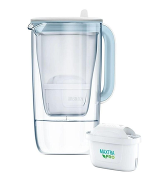 Фильтр-кувшин стеклянный BRITA Jug One, 2.5л, LED индикатор (1050452)