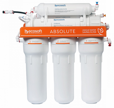 Система обратного осмоса ECOSOFT Absolute с минерализатором + бак 7л ( (MO675MECO)