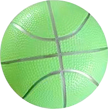 Piłka gumowa LEAN Toys 20 cm 22535 Green (5905991048909)