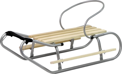 Металеві санки LEAN Toys 2987 Silver (5904665993750)