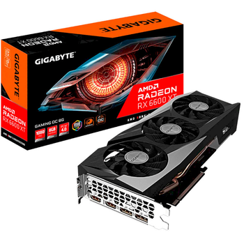Видеокарта GIGABYTE Radeon RX 6600 XT GAMING OC 8G (GV-R66XTGAMING OC-8GD)