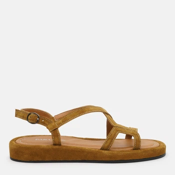 Женские сандалии замшевые PARADIZE SHOES SAN-5207 36 23.2 см Корица (ROZ6501090362)