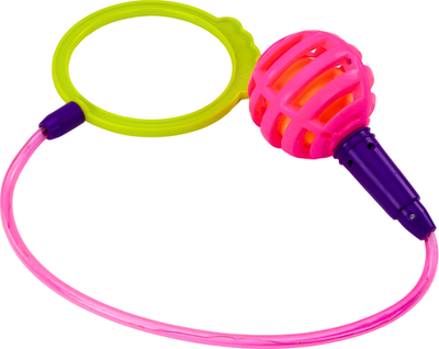 Skakanka LEAN Toys hula hop na nogę LED 19200 Pink (5905991020387)
