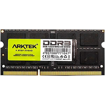 Оперативная память ARKTEK 2 GB SO-DIMM DDR3 1333 MHz (AKD3S2N1333)