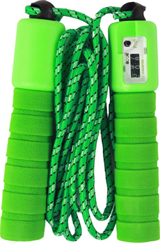 Skakanka LEAN Toys z licznikiem 275 cm 17408 Green (5905991002741)