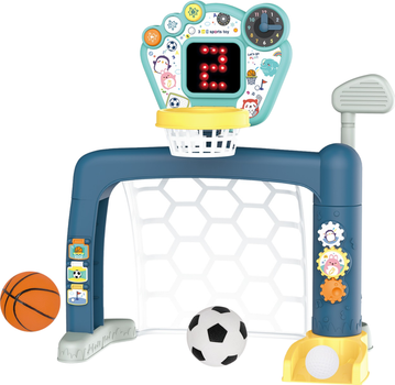 Interaktywna bramka LEAN Toys 3 w 1 12816 (5905214979904)