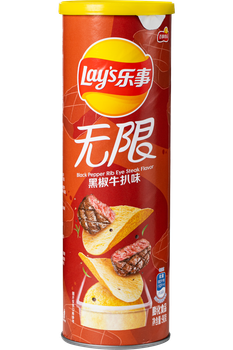 Чипсы Black Pepper Rib Eye Steak LAY`S 90 г