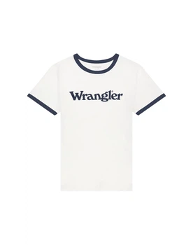 Футболка Wrangler Ringer Tee (112362321) Белый M-00