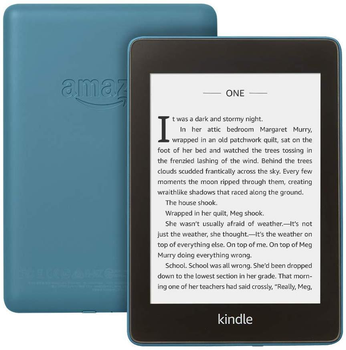 Электронная книга с подсветкой Amazon Kindle Paperwhite 10th Generation 8GB 6 дюймов Сertified Refurbished Blue