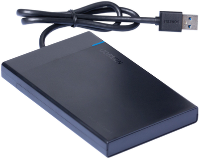 Kieszeń zewnętrzna Ugreen SSD/HDD 2.5" SATA III USB 3.0 5TB Black (1206824311)