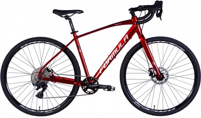 Велосипед Formula AL 28" SHORTCUT DD CS 19" красный 2025 (OPS-FR-28-037)
