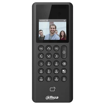 Терминал считывателя доступа Dahua DHI-ASI3203E Mifare IP65 2 Мп по карте и лицу Черный