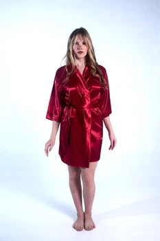 Халат женский Angelo Dolce AL-1 р. 108-112 3XL Бордо