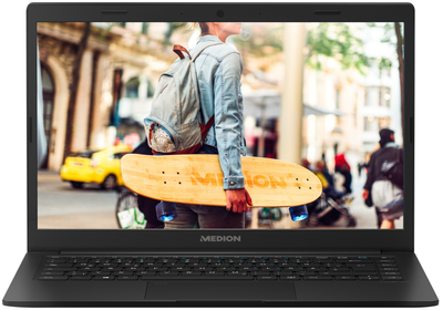Ноутбук 14.1" Medion Akoya E4251 Intel Celeron N4020 RAM 4GB SSD 128GB Win11 Алюминиевый корпус (UKR) Б/В