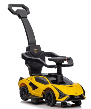 Jeździk Lean Cars Lamborghini Ride-on QLS-996T Żółty (5905323218178)