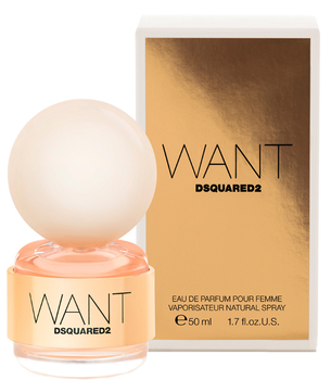 Туалетна вода для жінок Dsquared2 Want 50 мл (8011530995478)