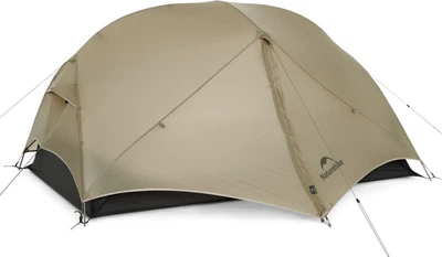 Ультралегкая двухместная палатка Naturehike Mongar UL CNK2550WS016 Коричневая (6927595770399)