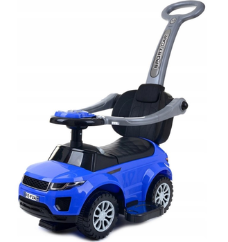 Jeździk Lean Cars Sport Car Toddlers 614W z phaczem 4 w 1 Niebieski (5902808155294)