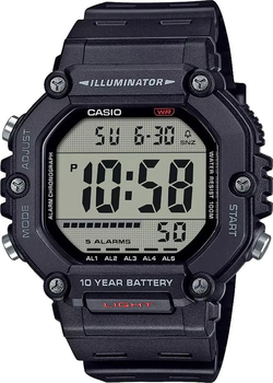 Чоловічий годинник CASIO AE-1600H-1AVEF