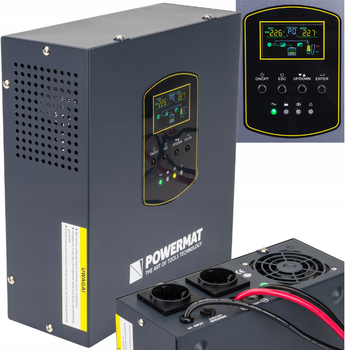 ИБП Powermat 800ВА 500 Вт чистая синусоида
