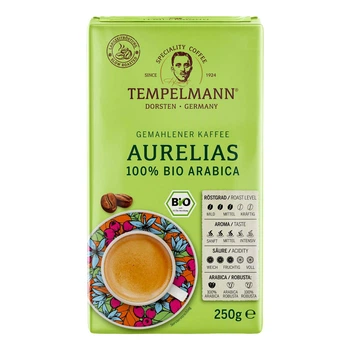 Молотый кофе Tempelmann AURELIAS 250 г