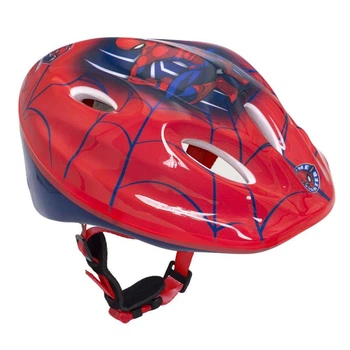 Дитячий велосипедний шолом захисний для хлопчика MARVEL Spiderman, червоний