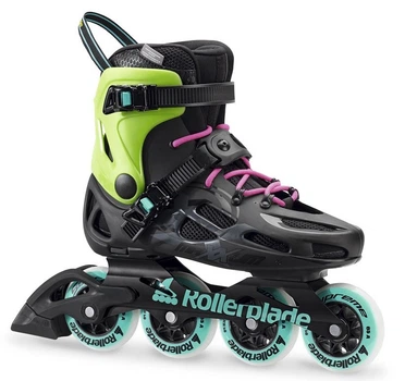 Роликові ковзани для дорослих Rollerblade MAXXUM CLASSIC 44.5 (11US) 290мм Black/acid green (07849400 9C5) O