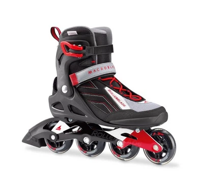 Роликові ковзани для дорослих Rollerblade MACROBLADE 80 M 47 (13US) 310мм Black/red (07735000 741)