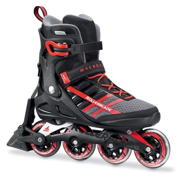 Роликові ковзани для дорослих Rollerblade MACROBLADE 84 ABT M 41 (8.5US) 265мм Black/red (7734400) O