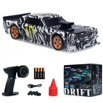 Машинка для дрифта мини Jiabaile Drift Car 1/43 4WD на радиоуправлении Ford Hoonicorn V1 4301