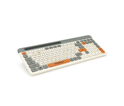Клавіатура бездротова Voltronic K100 99 клавіш підставка White/Gray (KB-K100)