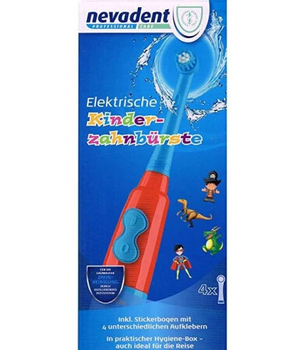 Електрична дитяча зубна щітка Nevadent NKZ3-А1-kids Blue