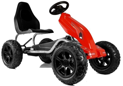 Go-Cart na pedały Lean Cars B012 Czerwony (5908275996026)