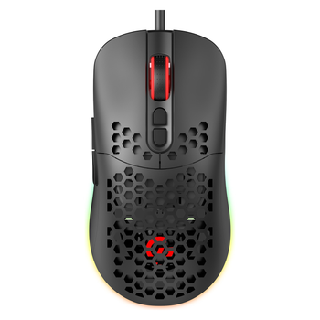 Мышь проводная GamePro GM395 оптическая 800-6400dpi с RGB-подсветкой Black