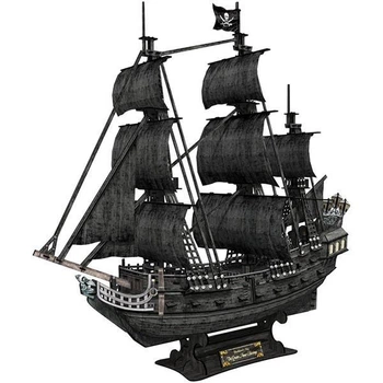 3D пазл CubicFun Корабль Черной Бороды Месть Королевы Анны большой (T4018h) 4982885