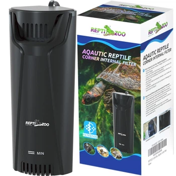 Внутренний фильтр Repti-Zoo Aquatic Corner Filter (GLB08) для террариумов с черепахами, рыбами и амфибиями (350 л/ч, до 76 литров)