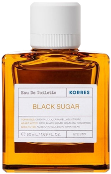 Туалетна вода для жінок Korres Black Sugar 50 мл (5203069090592)