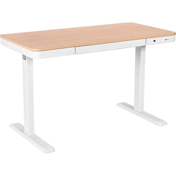 Компьютерный стол 2E СЕ218D Motorized Beige/White (2E-CE218D-MOTORIZED) [134837]